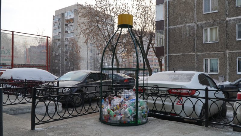 Меньше чем за 2 года в трети дворов Казани организован сбор ПЭТ-бутылок