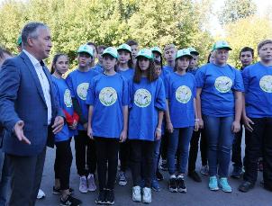 Казанским школьникам рассказали, как сортировка мусора спасает ежиков, леса и водоемы