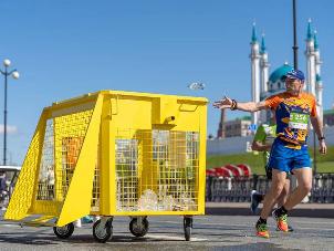 Более 35 тысяч пластиковых бутылок отправили на переработку после Казанского марафона