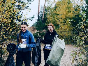 На плоггинге вблизи Изумрудного озера в Казани активисты собрали 150 кг мусора