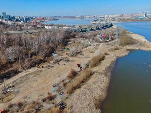 С весны в Казани силами волонтеров очистили 27 км прибрежных территорий