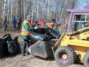 По итогам субботника с территорий Казани вывезли 20 тыс. кубометров мусора